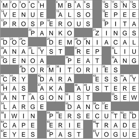charity crossword clue 11